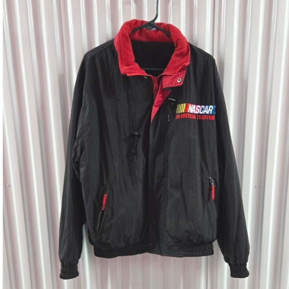 Vintage 90s Kudzu NASCAR An American Tradition Reversible Jacket XL